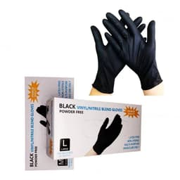 Black hand glove (50 in a pack)