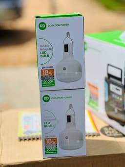 Dp portable rechagable led bulb