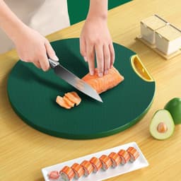 Green chopping board