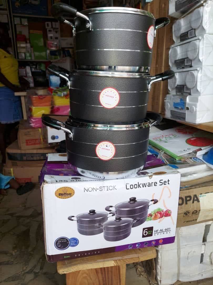 Hf601...6pcs nonstick pot