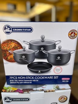 Mc720…..Masterchef 7pcs nonstick pot