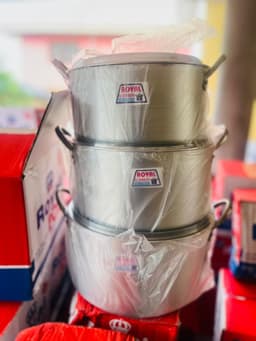 Royal 3d aluminium pot