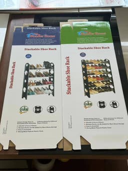 Shoe rack 20 pairs