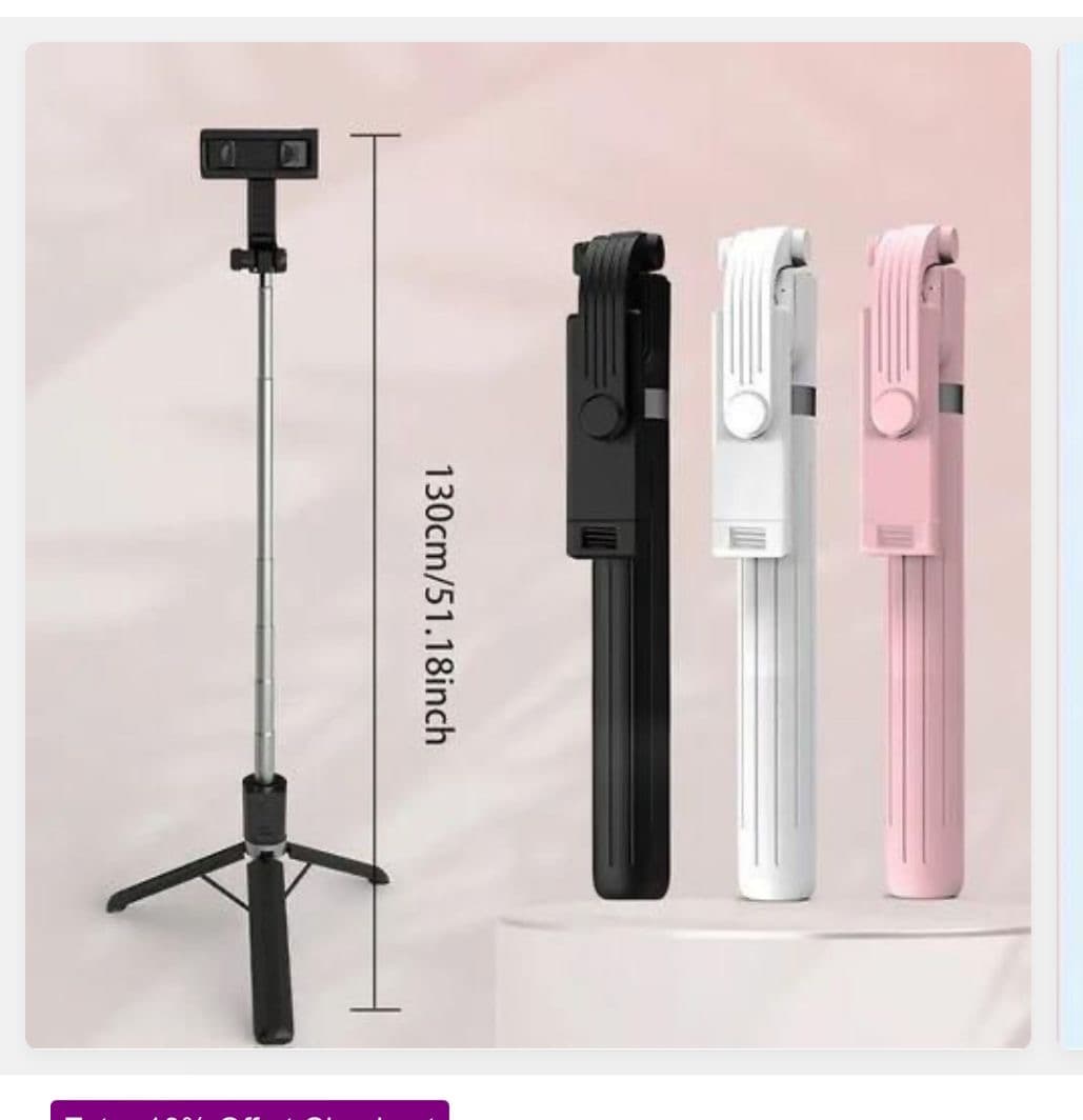 Selfie/tripod stand