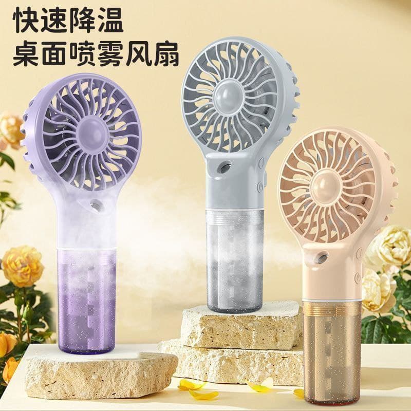 Spray mini fan