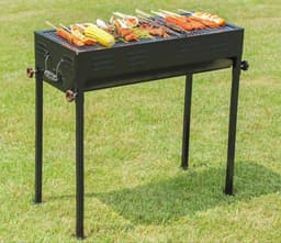 Standing charcoal grill